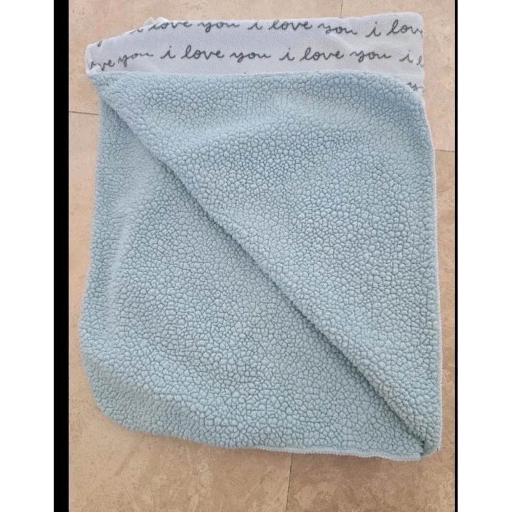 Cloud Island Target I Love You Baby Blanket Sherpa Security 30 X 40
